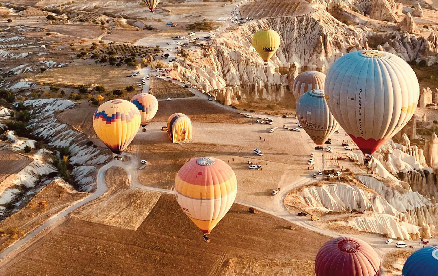 Paseo en globo en Cappadocia